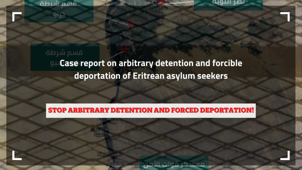 The crime: Seeking asylum in Egypt