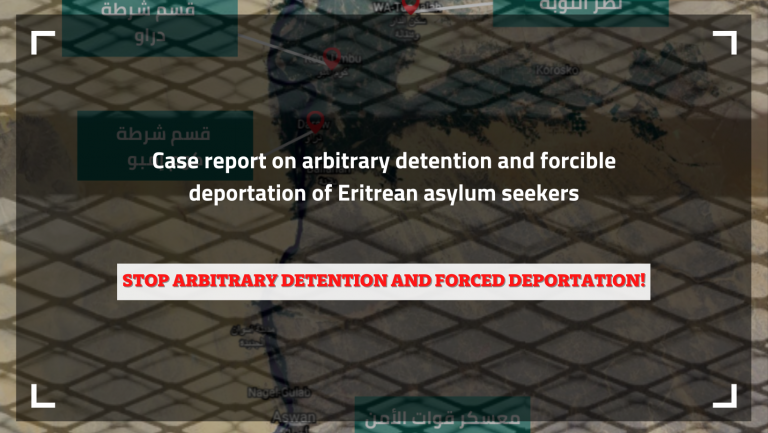The crime: Seeking asylum in Egypt