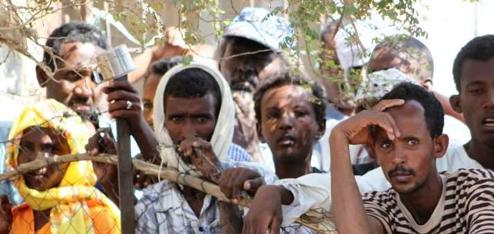 الصورة: لاجئون إريتريون. رويترز ©