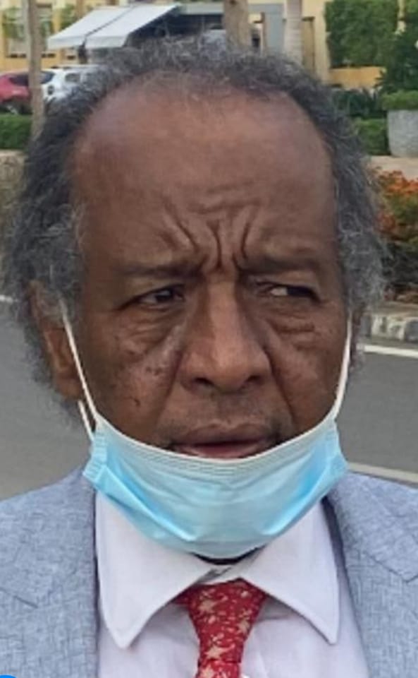 الصورة: محمد صلاح عباس، دبلوماسي سوداني وسفير سابق وسائل التواصل الإجتماعي ©