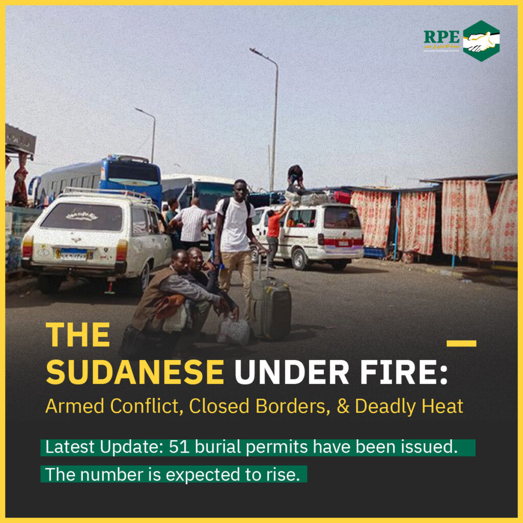 The Sudanese Under Fire: Armed Conflict, Closed Borders, & Deadly Heat