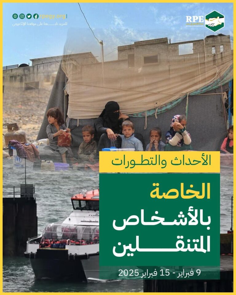 الأحداث والتطورات الخاصة بالأشخاص المتنقلين (9 فبراير - 15 فبراير 2025)